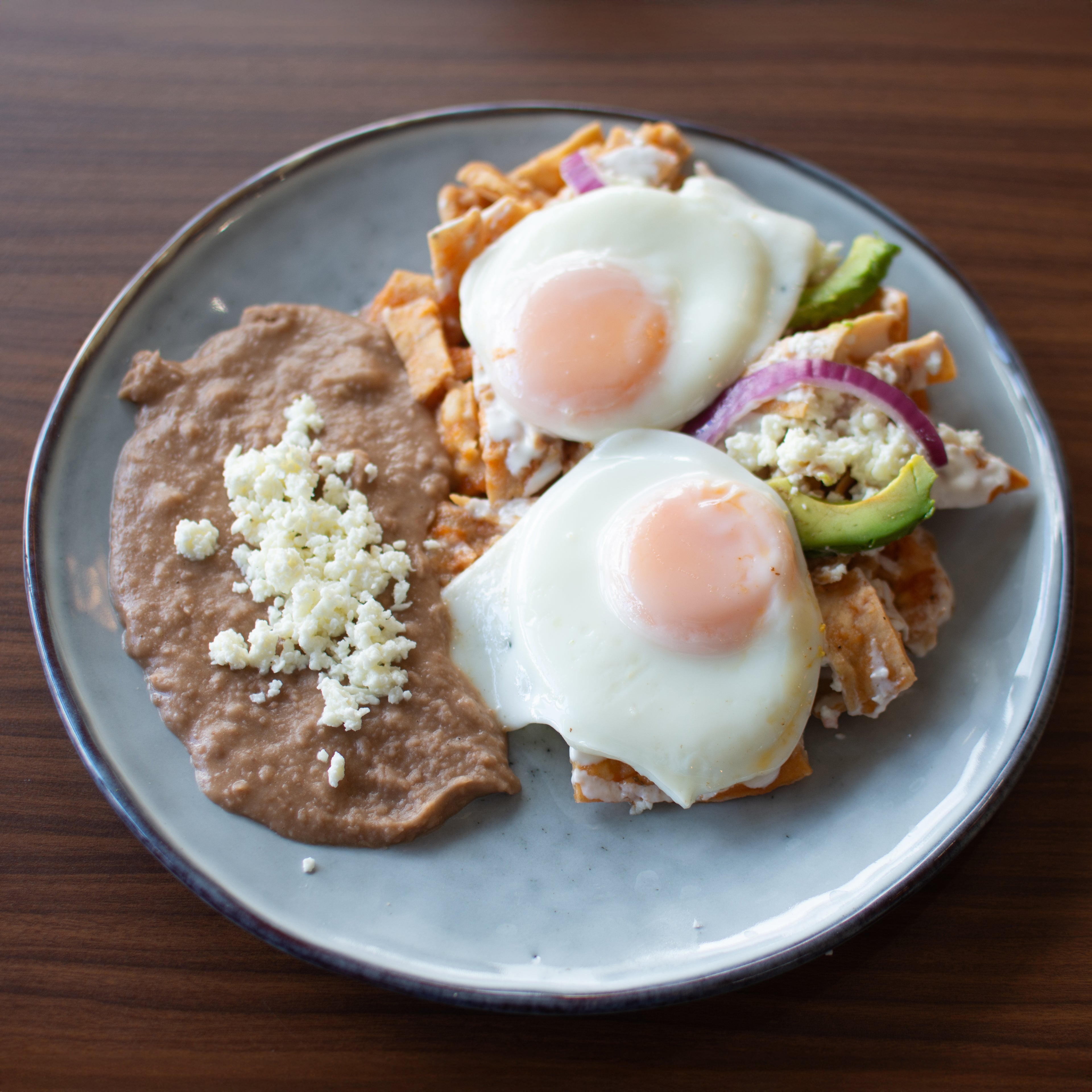 Chilaquiles con Huevo