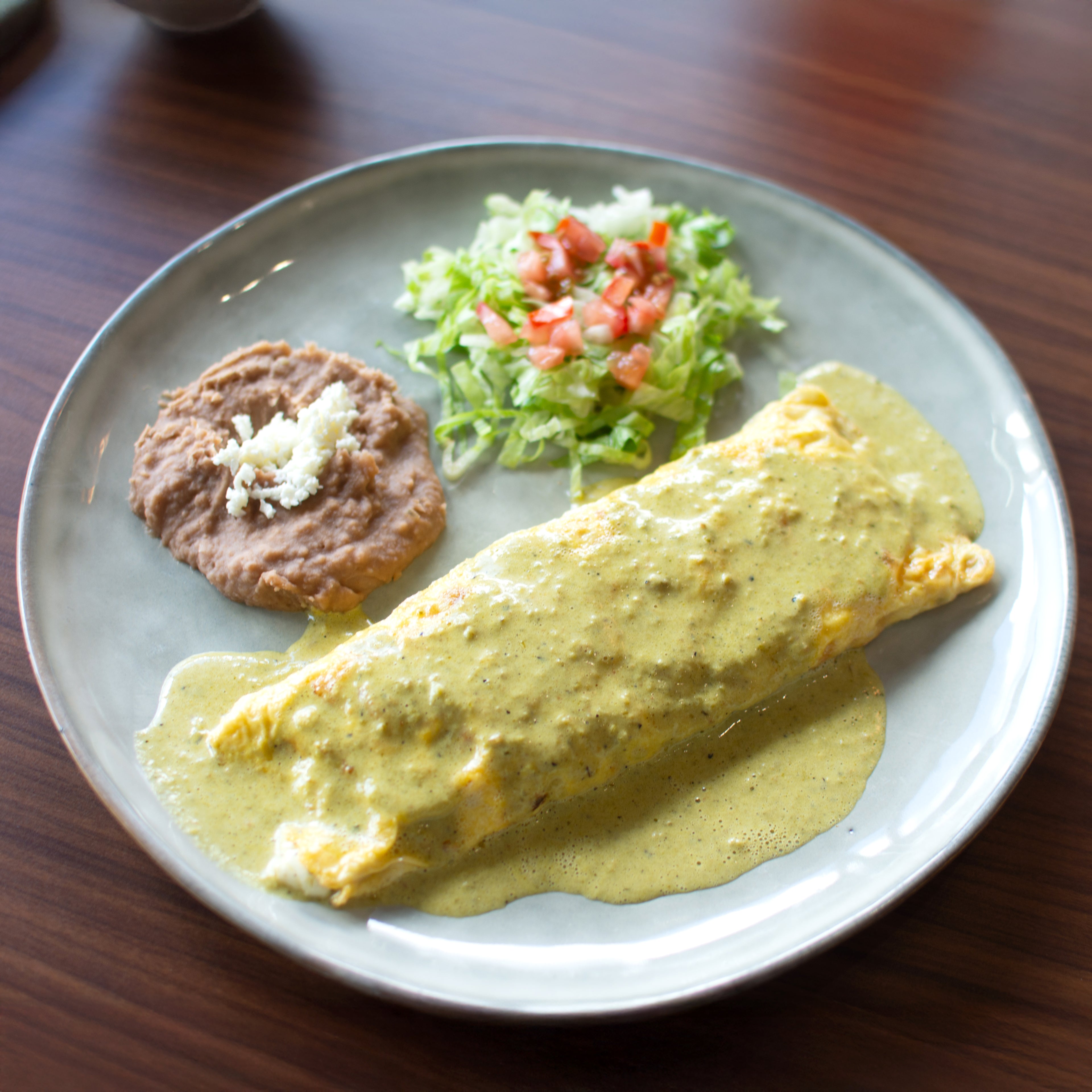 Omelette Poblano
